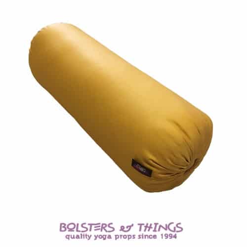 Standard Tara Gold Yoga Bolster - Handmade by Bolsters & Things