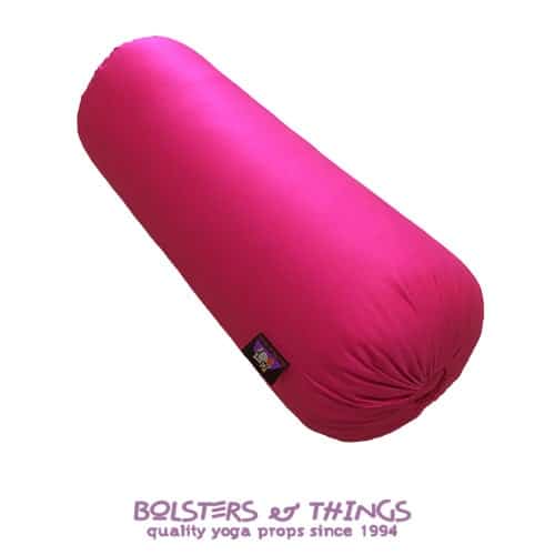 Standard Shakti Pink Yoga Bolster - Handmade by Bolsters & Things
