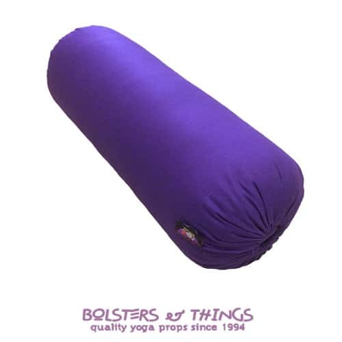 Standard Deep Purple Yoga Bolster - Handmade by Bolsters & Things