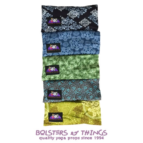 Bolsters & Things - Handmade Eye Pillow - Blues & Greens