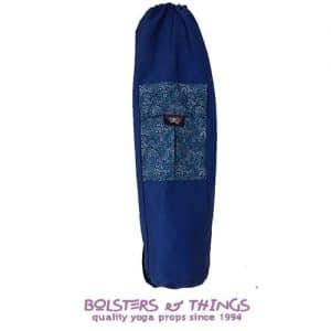 Bolsters & Things - Yoga Mat Carry Bag - Dark Blue
