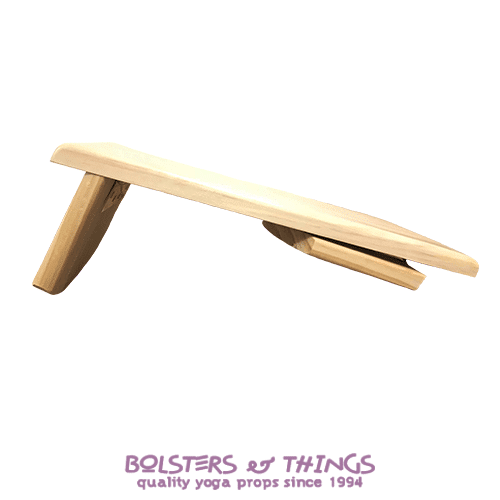 Bolsters & Things Handmade Meditation Stool - Half Folded