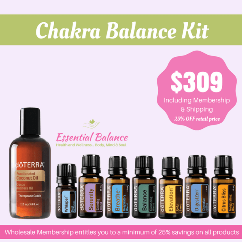 Essential Oils - Chakra Balance Kit