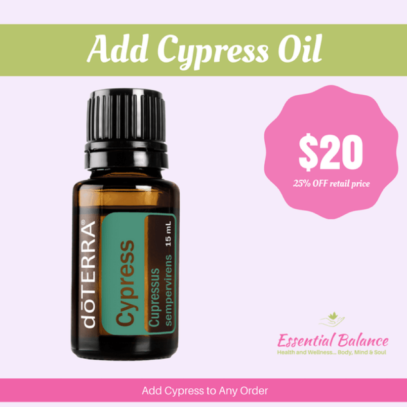 Essential Oils - Add Cypress Oil