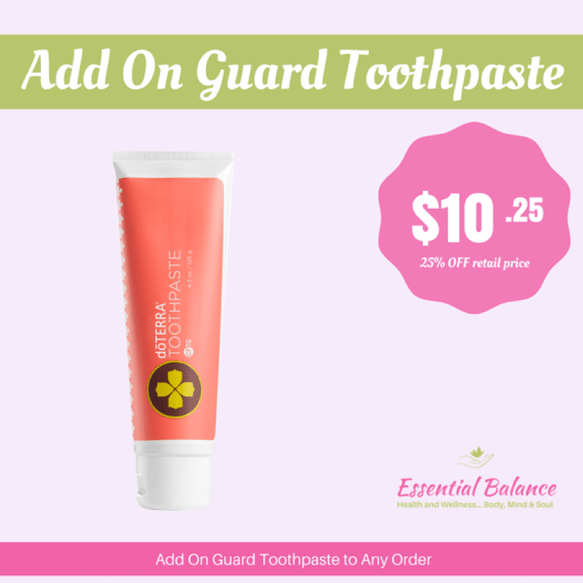 Essential Oils - Add On Guard Tooth Paste