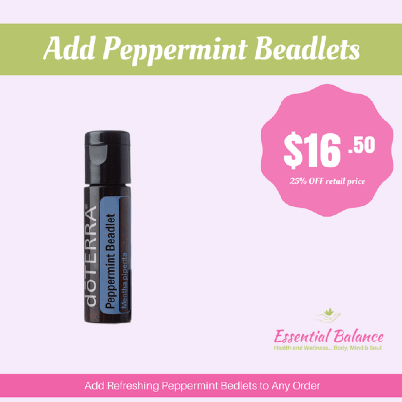 Essential Oils - Add Peppermint Beadlets