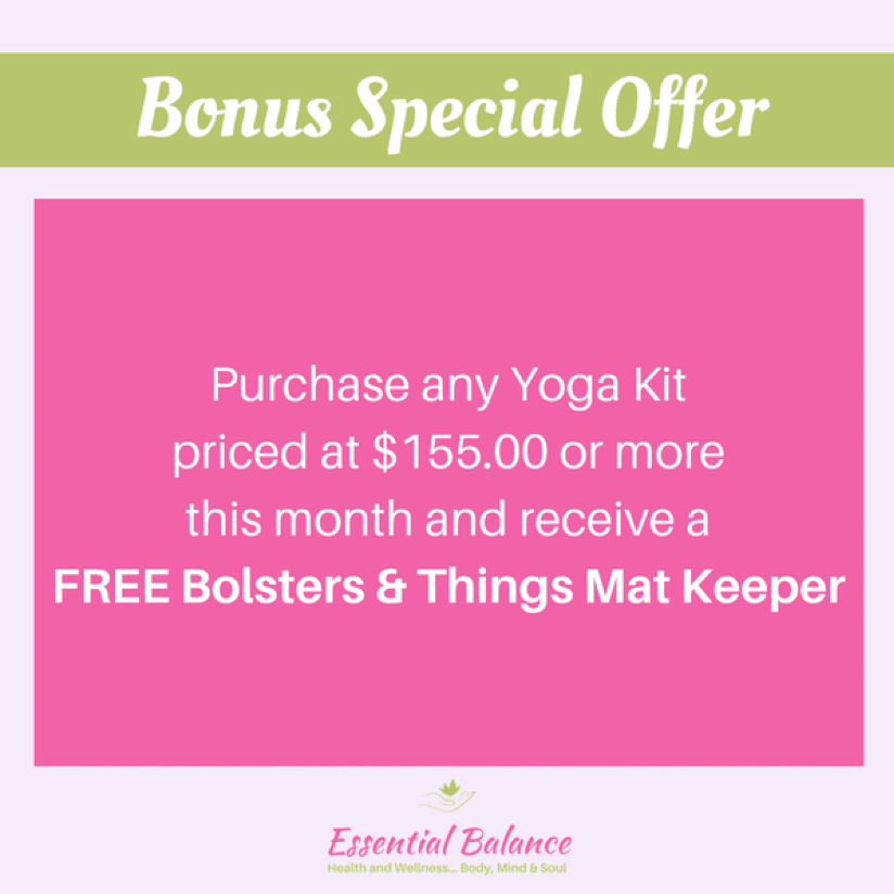 Essential Oils - Bolsters & Things Bonus Special Offer