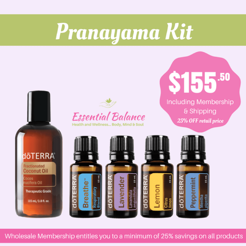 Essential Oils - Pranayama Kit