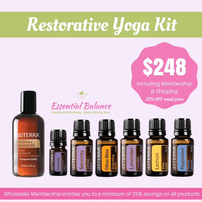 Essential Oils - Restorative Yoga Kit