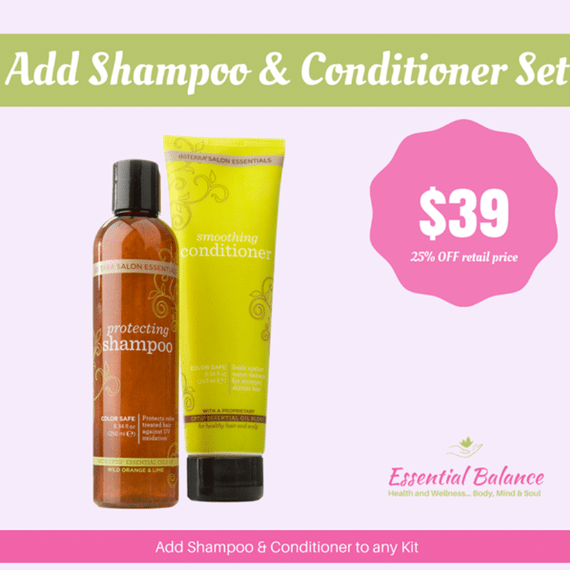 Essential Oils - Add Shampoo & Conditioner Set