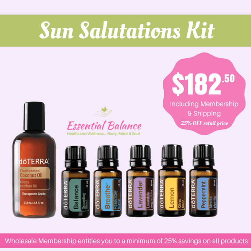 Essential Oils - Sun Salutations Kits