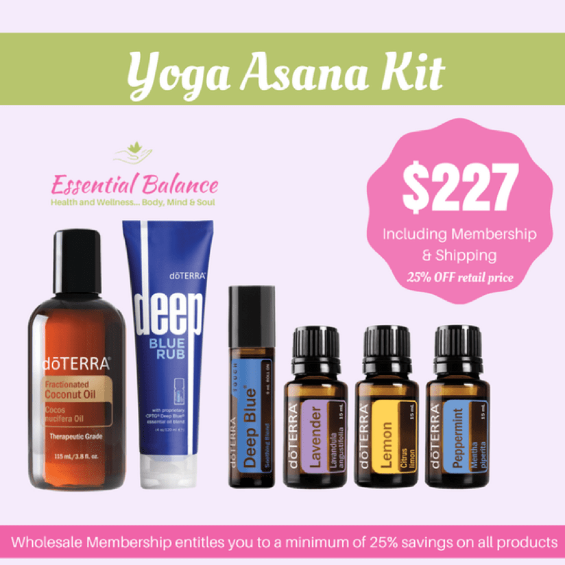 Essential Oils - Yoga Asana Kit