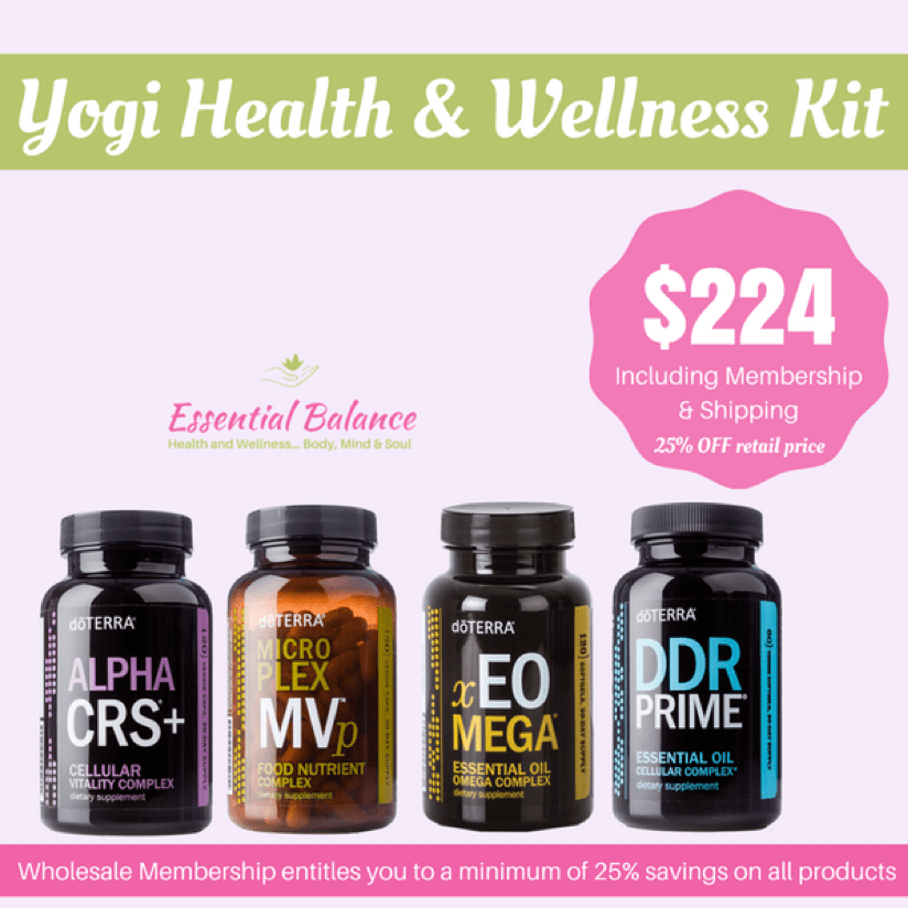 Essential Oils - Yoga Health & Wellness Kit